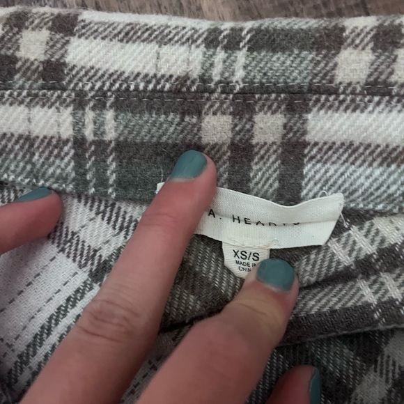 Pacsun plaid shacket - Picture 3 of 3